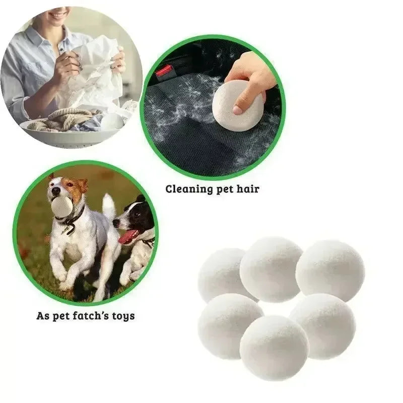 Snugheim Wool Dryer Balls (6 Pack)