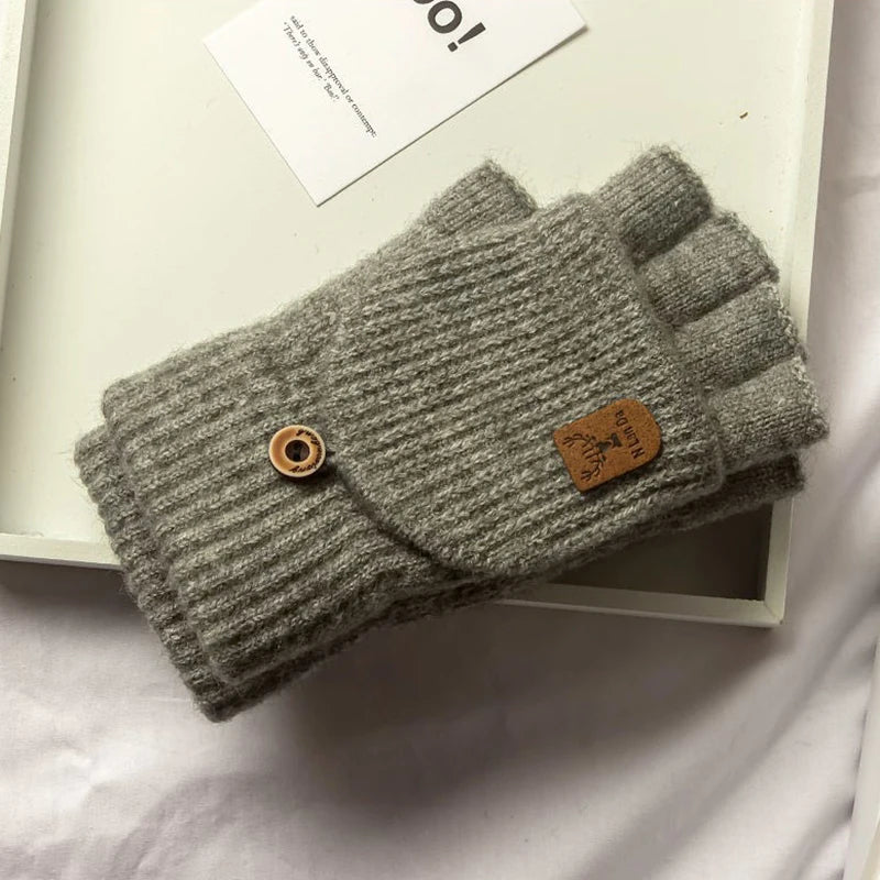 Snugheim Knitted Fingerless Gloves