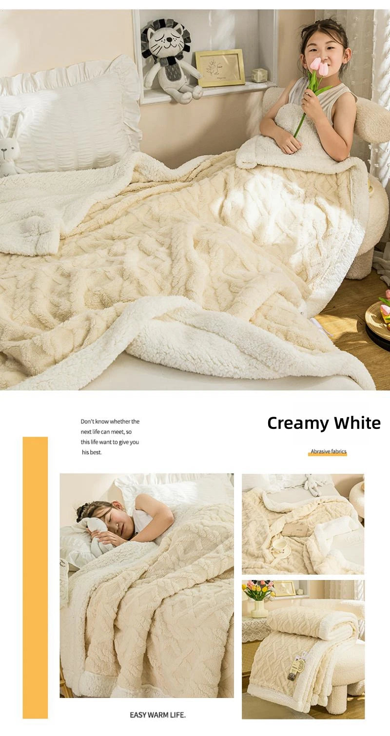 Snugheim Sherpa Fleece Throw