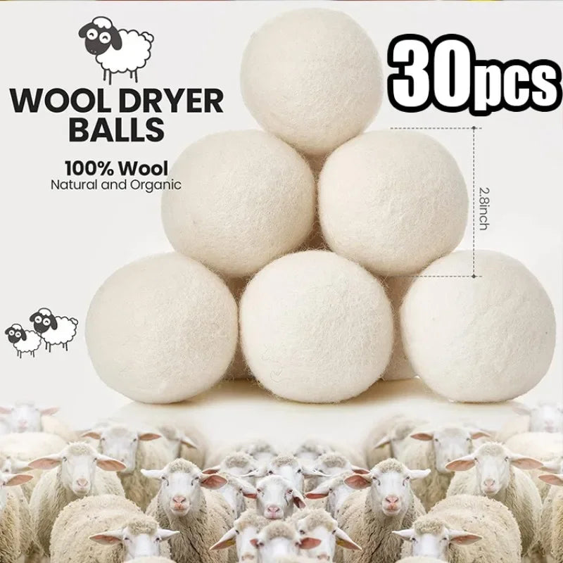 Snugheim Wool Dryer Balls (6 Pack)
