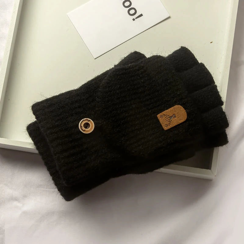 Snugheim Knitted Fingerless Gloves