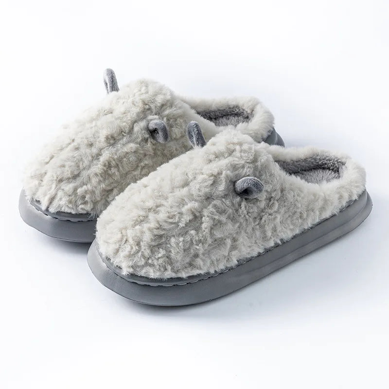 Snugheim Plush Fleece-Lined Slippers