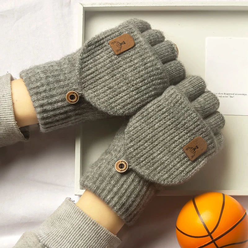 Snugheim Knitted Fingerless Gloves