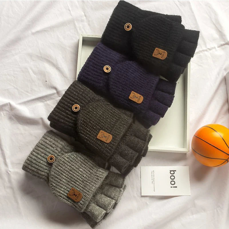 Snugheim Knitted Fingerless Gloves