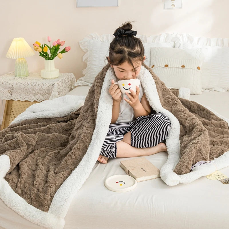 Snugheim Sherpa Fleece Throw