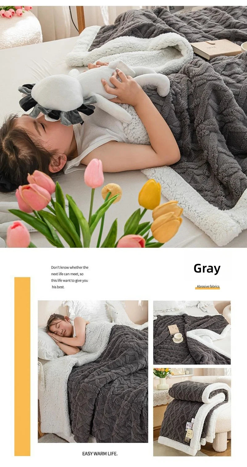 Snugheim Sherpa Fleece Throw