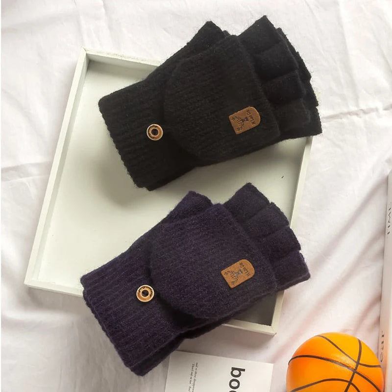 Snugheim Knitted Fingerless Gloves
