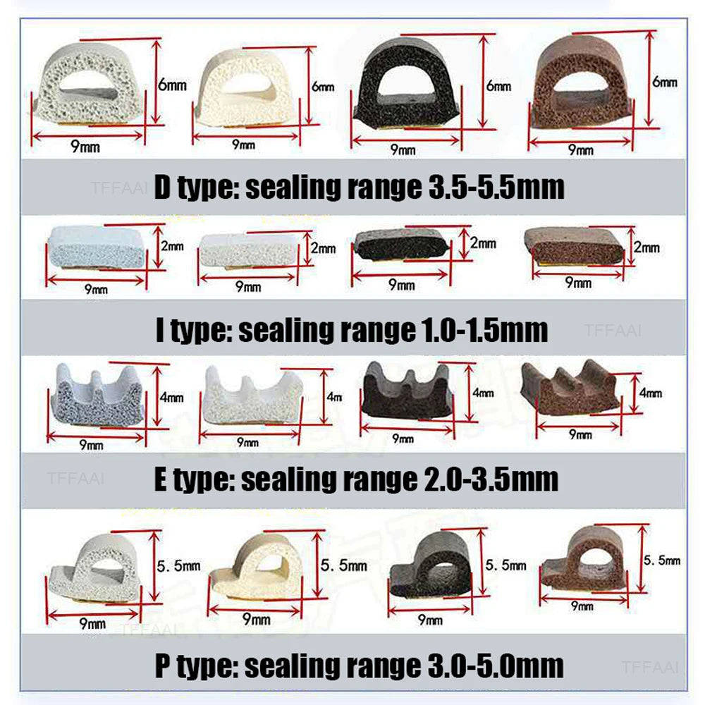 Snugheim Self-Adhesive Draught Seal Strip