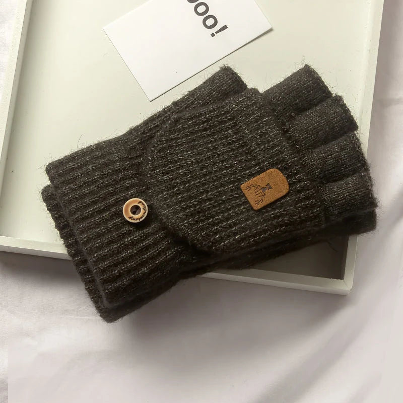 Snugheim Knitted Fingerless Gloves