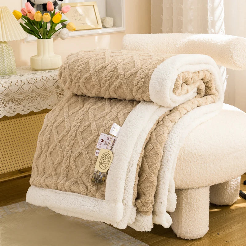 Snugheim Sherpa Fleece Throw