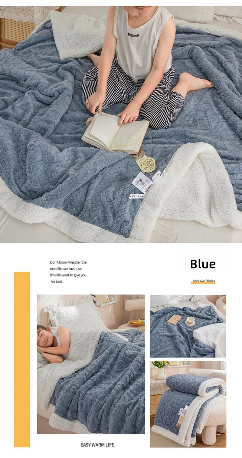 Snugheim Sherpa Fleece Throw
