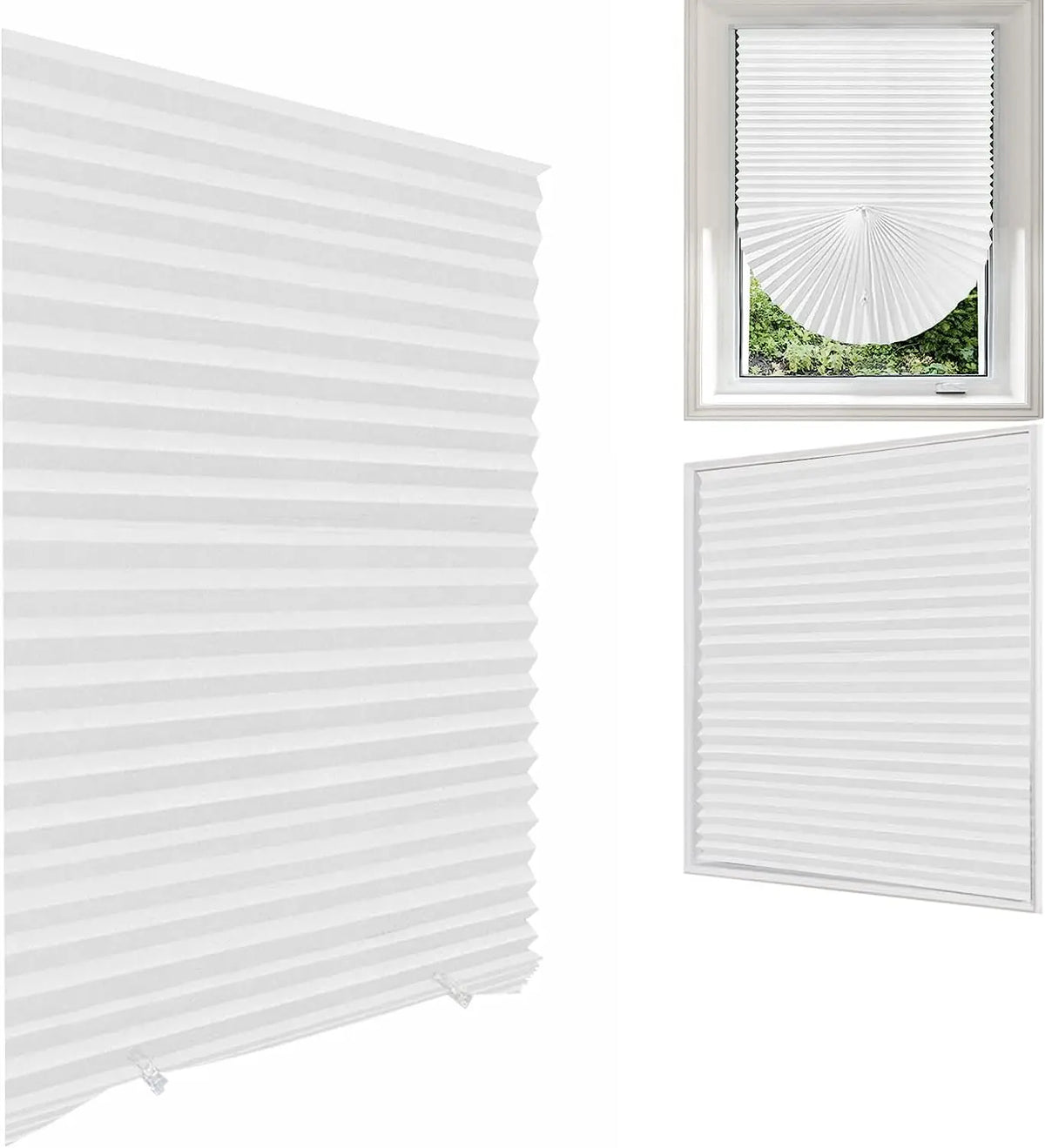 Snugheim No-Drill Pleated Blind