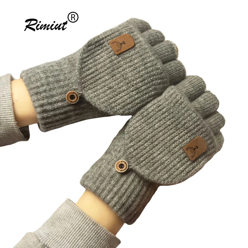 Snugheim Knitted Fingerless Gloves