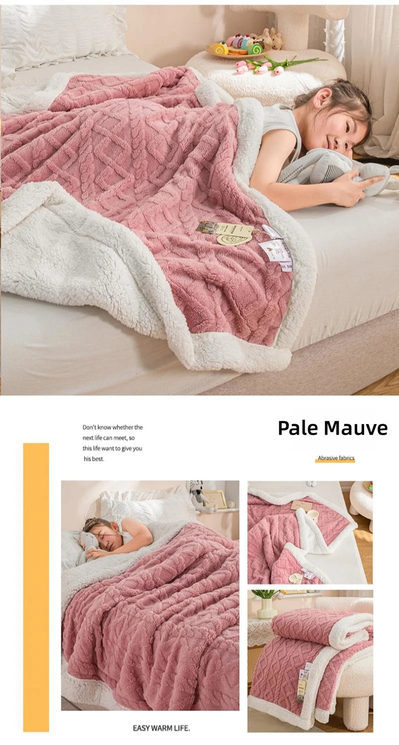 Snugheim Sherpa Fleece Throw