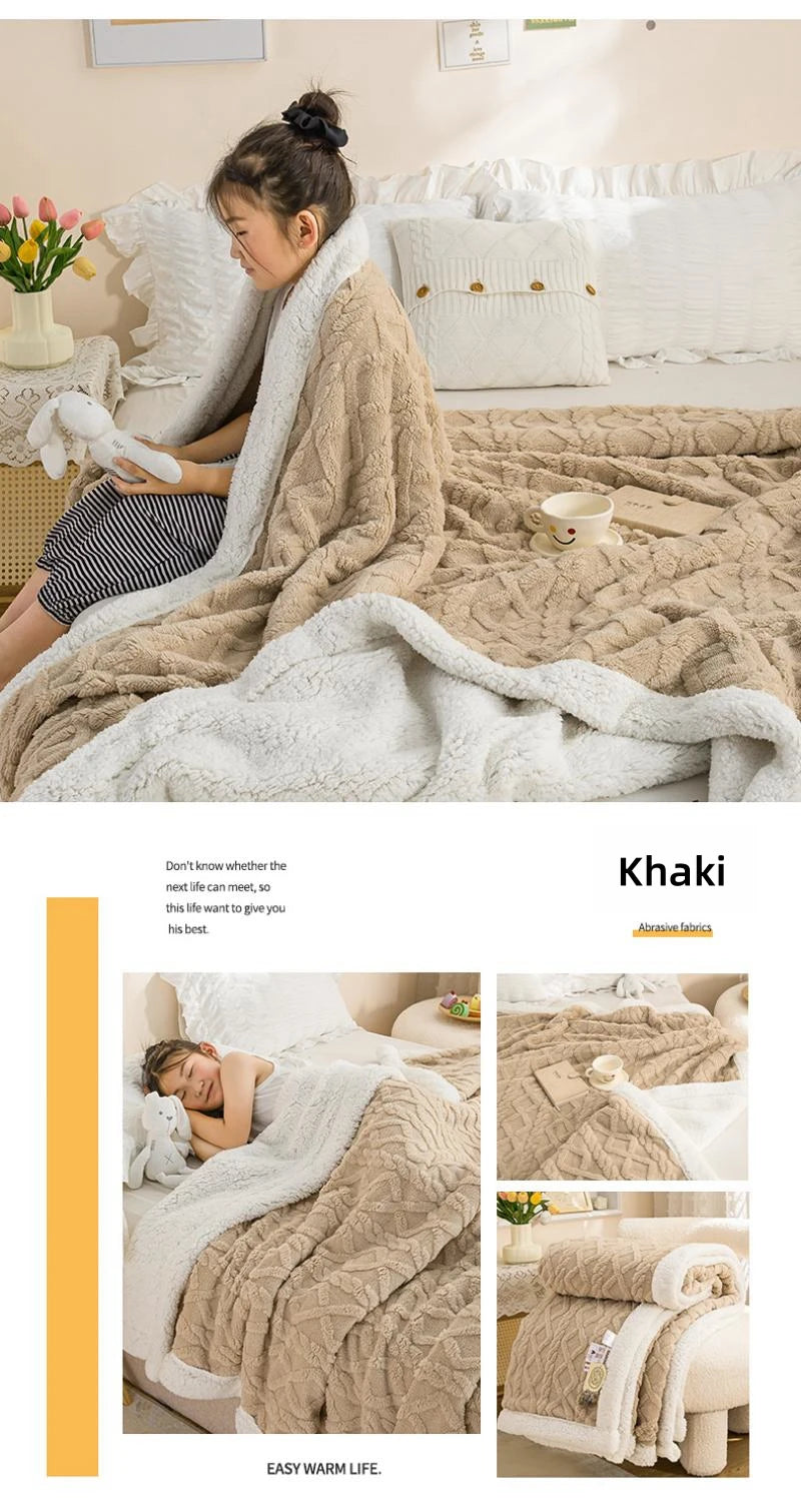 Snugheim Sherpa Fleece Throw