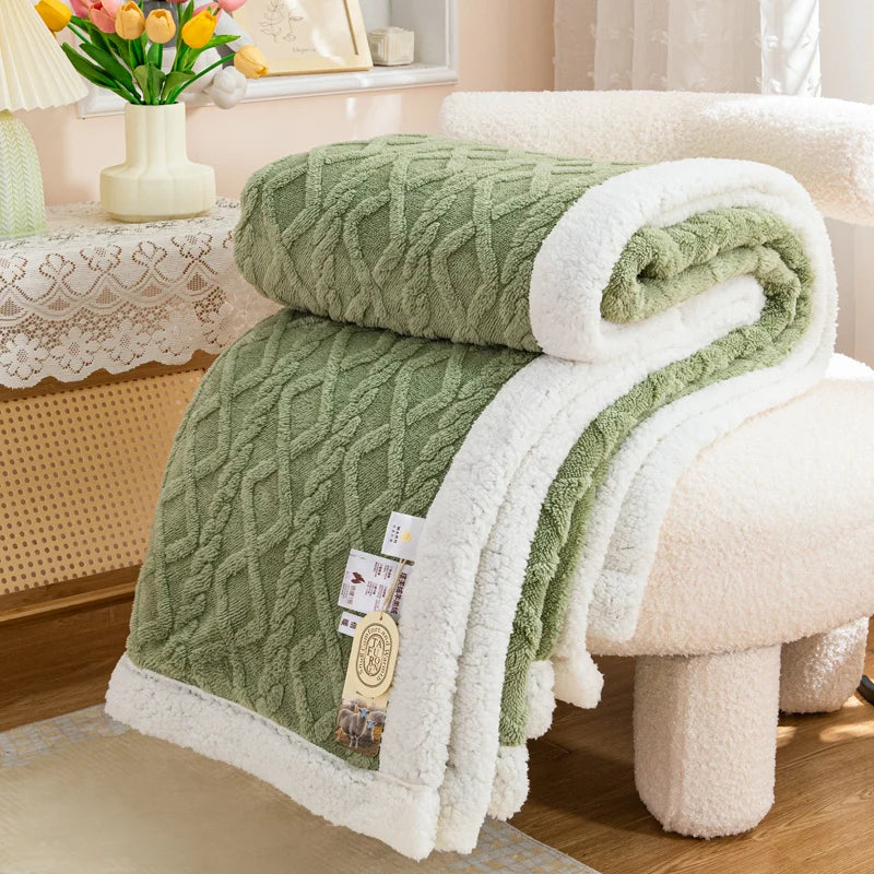 Snugheim Sherpa Fleece Throw