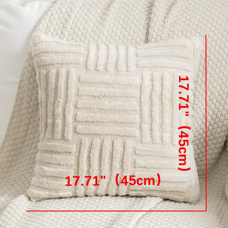 Snugheim Faux Fur Cushion Cover 45×45 cm