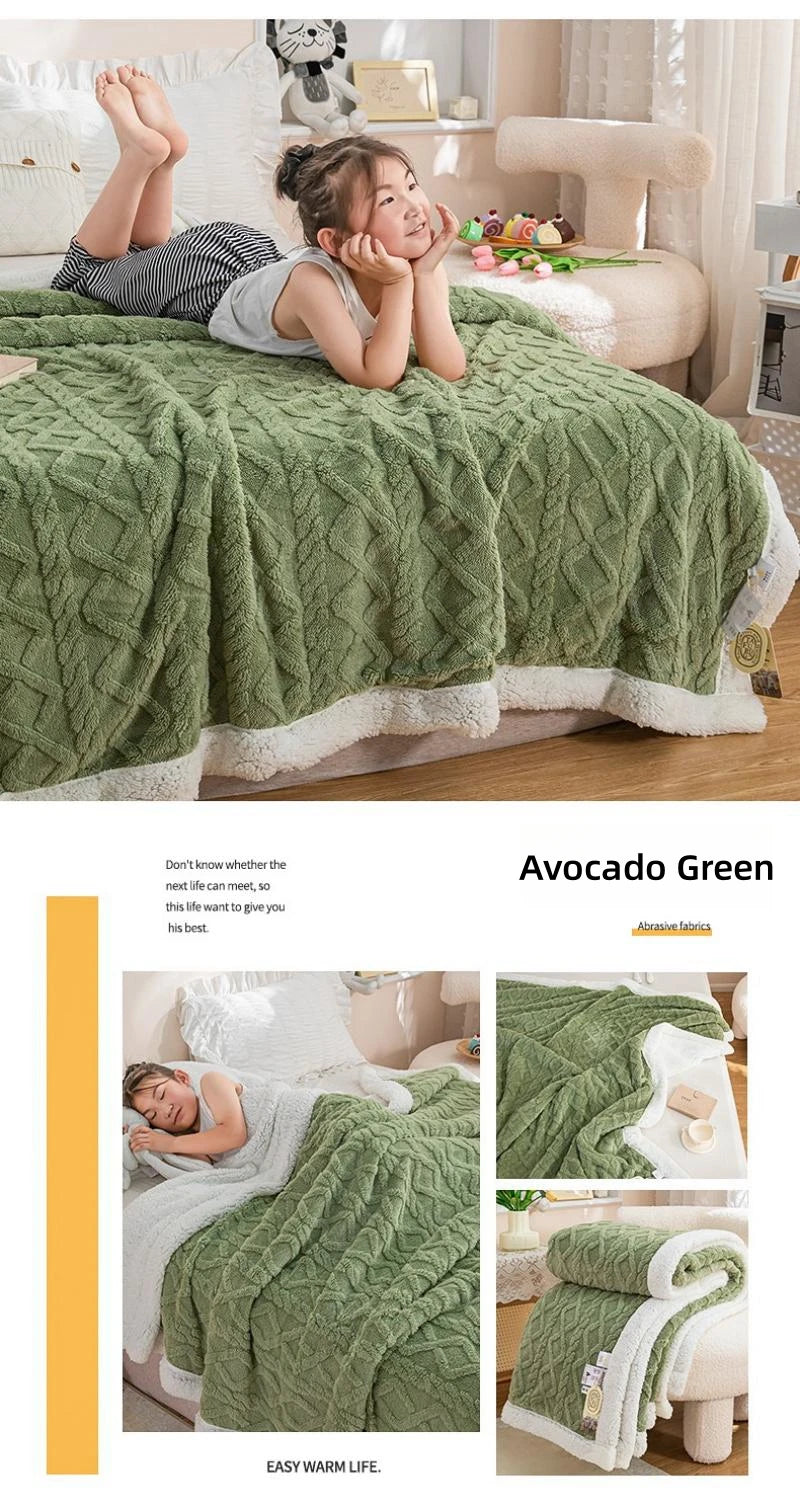 Snugheim Sherpa Fleece Throw
