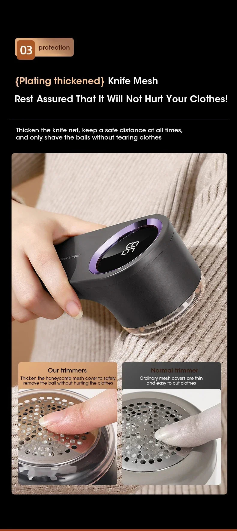 Snugheim Rechargeable Fabric Shaver