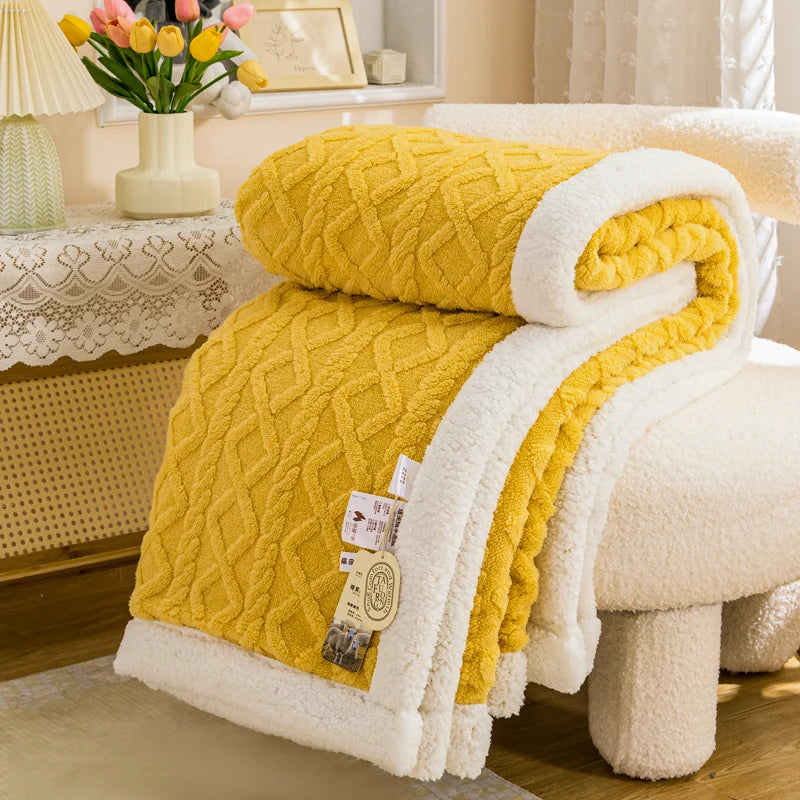 Snugheim Sherpa Fleece Throw