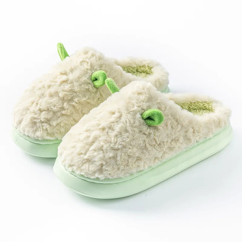 Snugheim Plush Fleece-Lined Slippers