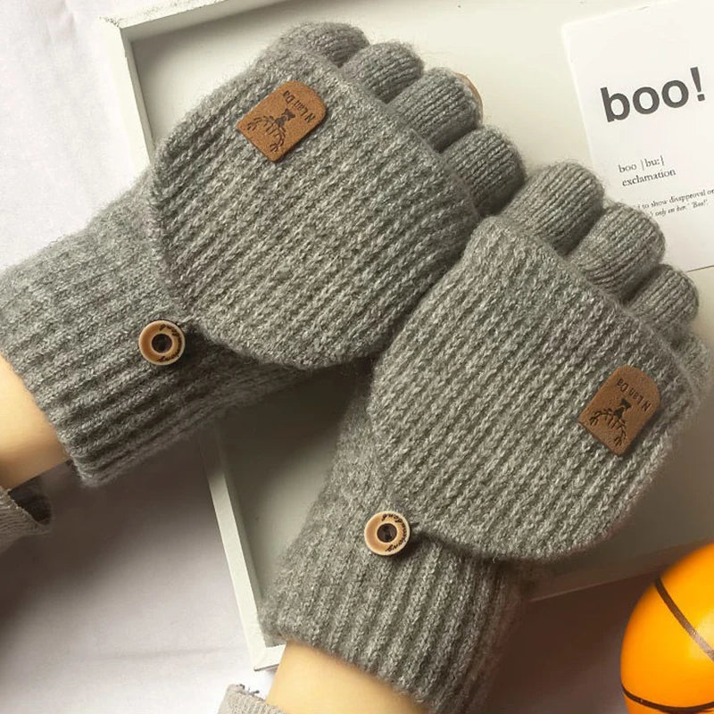 Snugheim Knitted Fingerless Gloves