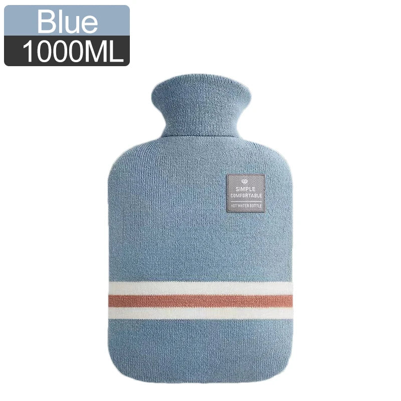 Snugheim Hot Water Bottle with Knitted Cover