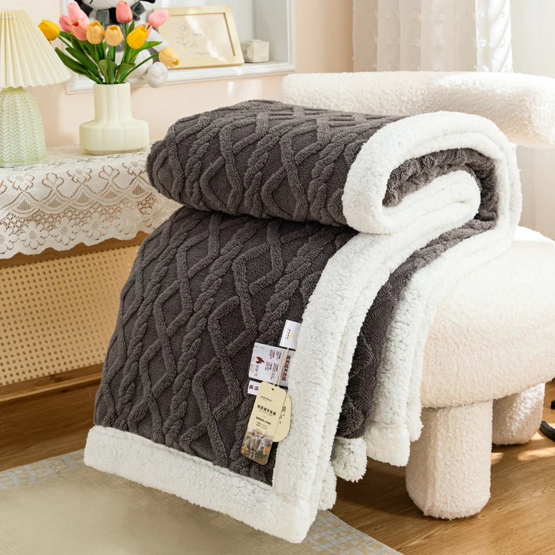 Snugheim Sherpa Fleece Throw