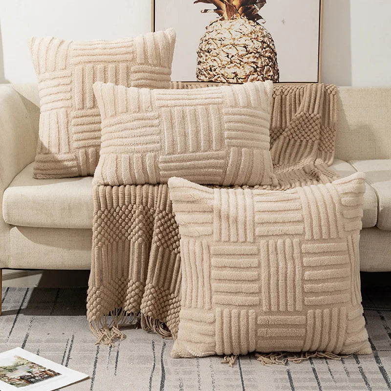 Snugheim Faux Fur Cushion Cover 45×45 cm