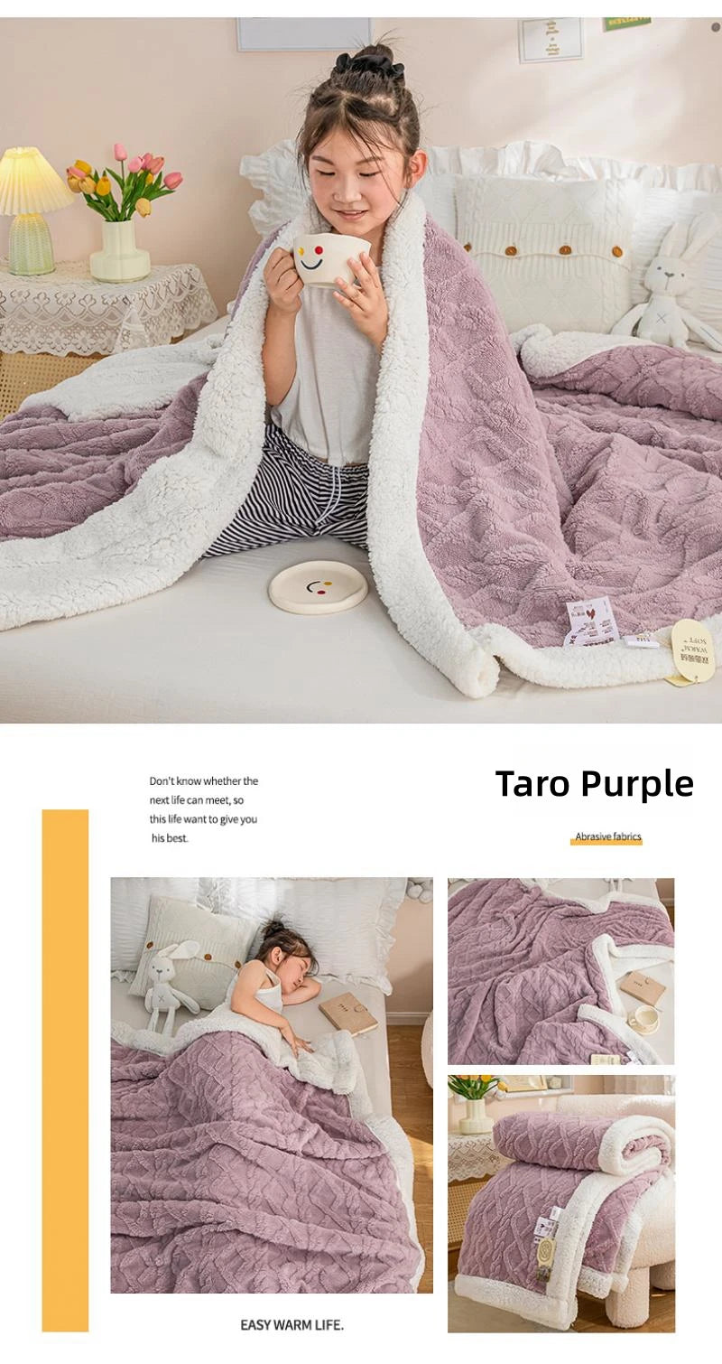 Snugheim Sherpa Fleece Throw