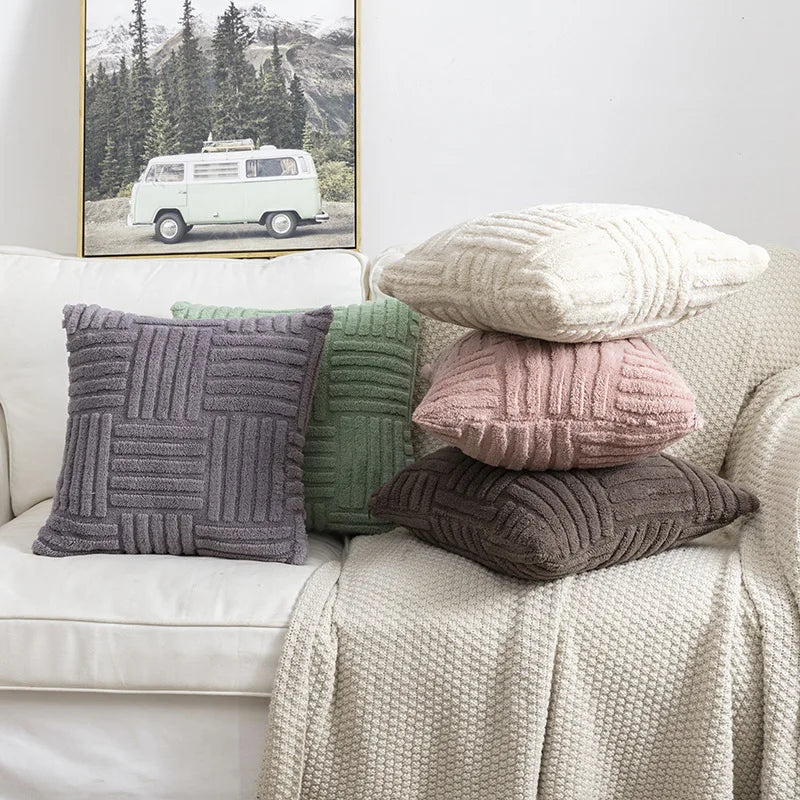 Snugheim Faux Fur Cushion Cover 45×45 cm