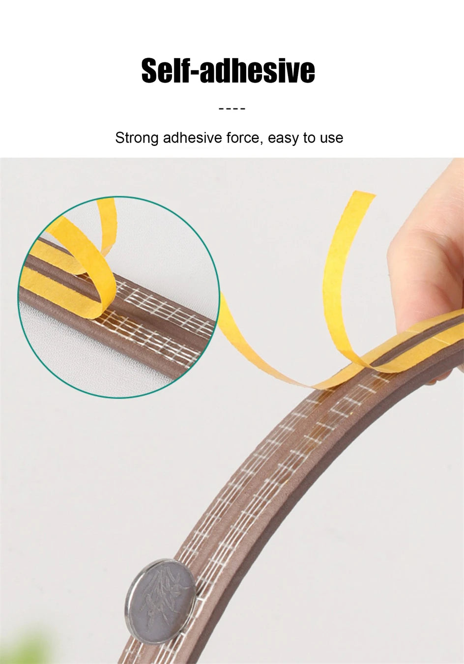 Snugheim Self-Adhesive Draught Seal Strip