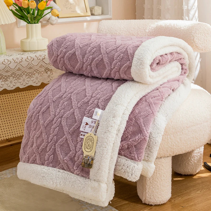 Snugheim Sherpa Fleece Throw