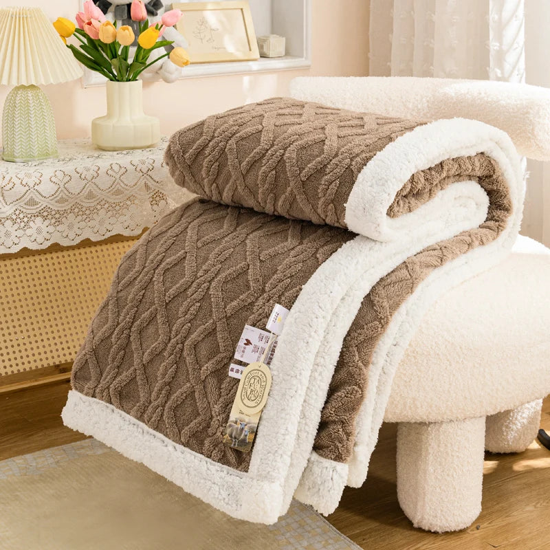 Snugheim Sherpa Fleece Throw