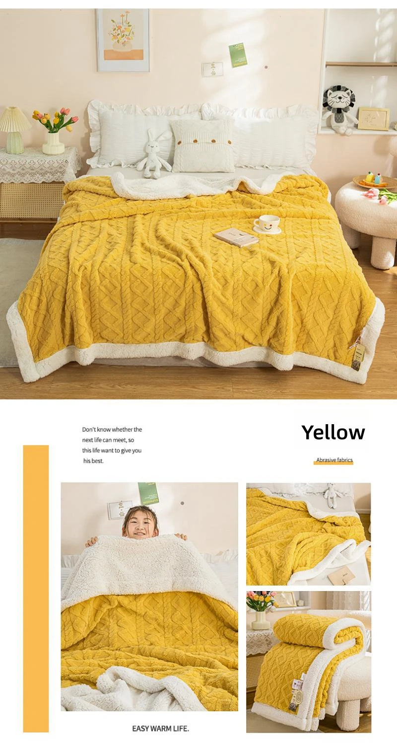 Snugheim Sherpa Fleece Throw